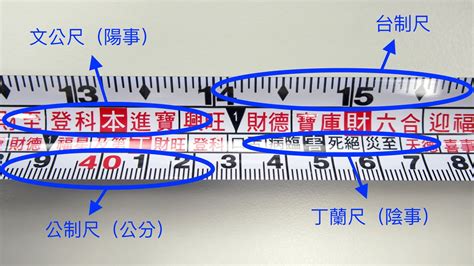 尺吉數|[陽宅風水] 文公尺使用方法教學（魯班尺、丁蘭尺、門。